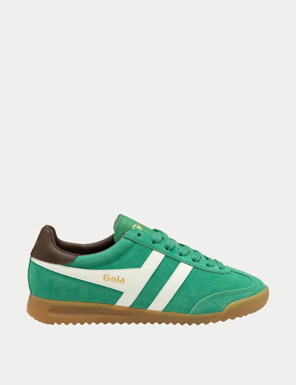 Gola Women's Torpedo Suede Colour Block Trainers - 7 - Jade - Available at M&S