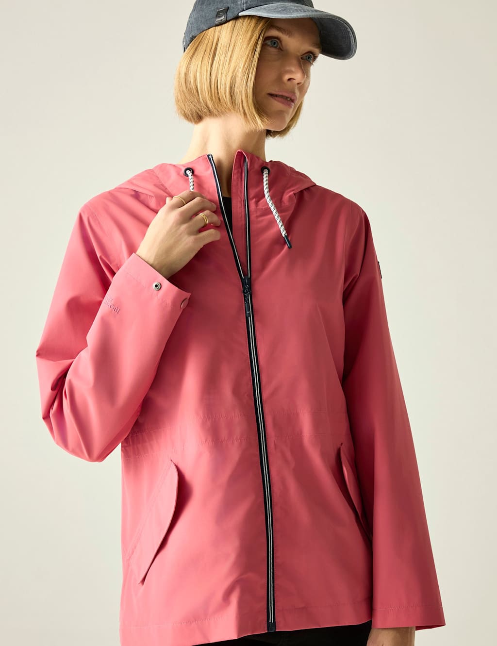 Regatta Women's Bayletta Waterproof Oversized Rain Jacket - 20 - Pink - Available at M&S