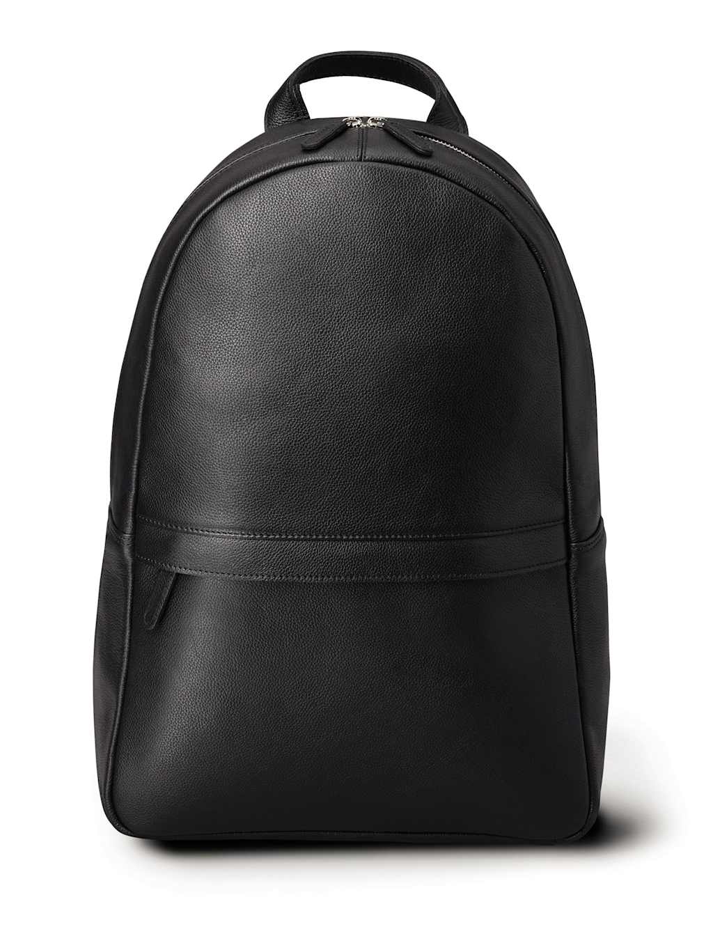 Charles Tyrwhitt Men's Grain Leather Backpack - Black - Available at M&S