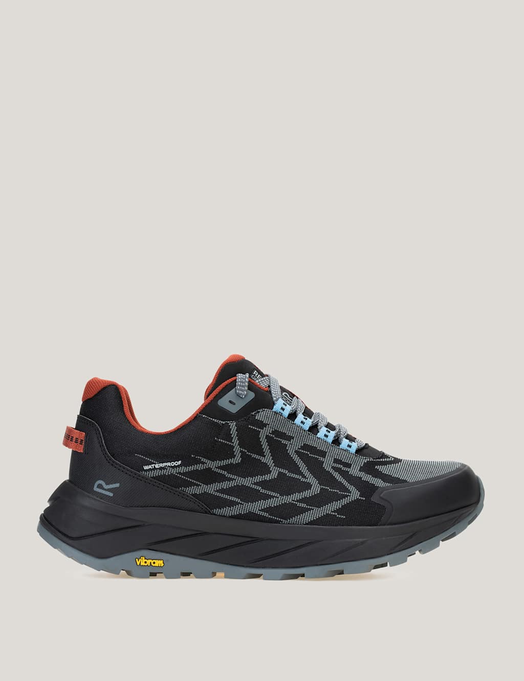 Regatta Men's Cruize Walking Shoes - 12 - Dark Grey - Available at M&S