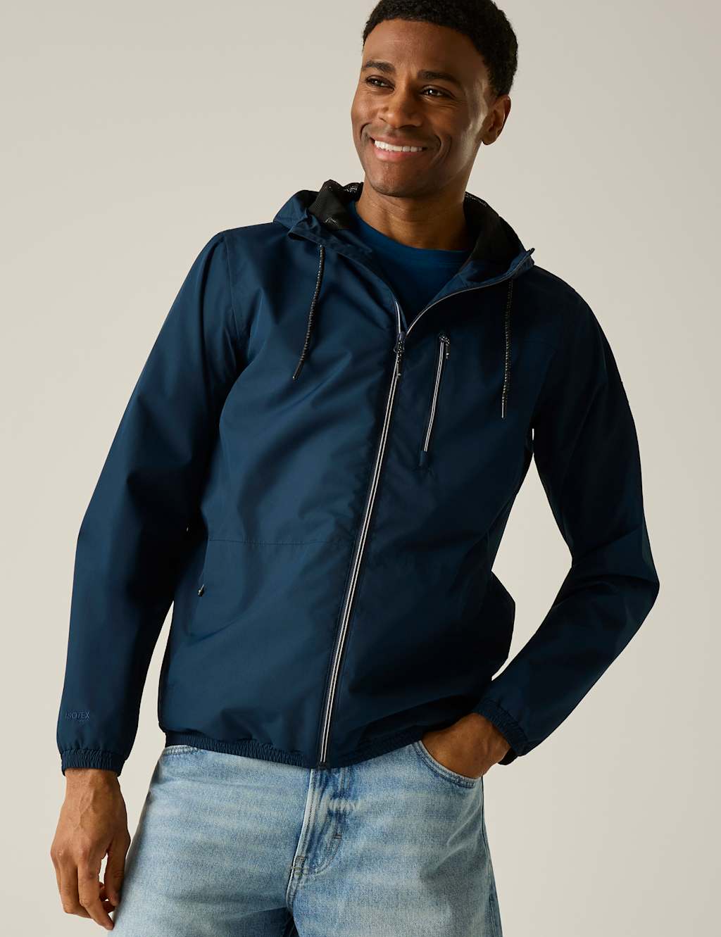 Regatta Men's Shorebay Waterproof Jacket - S - Blue - Available at M&S