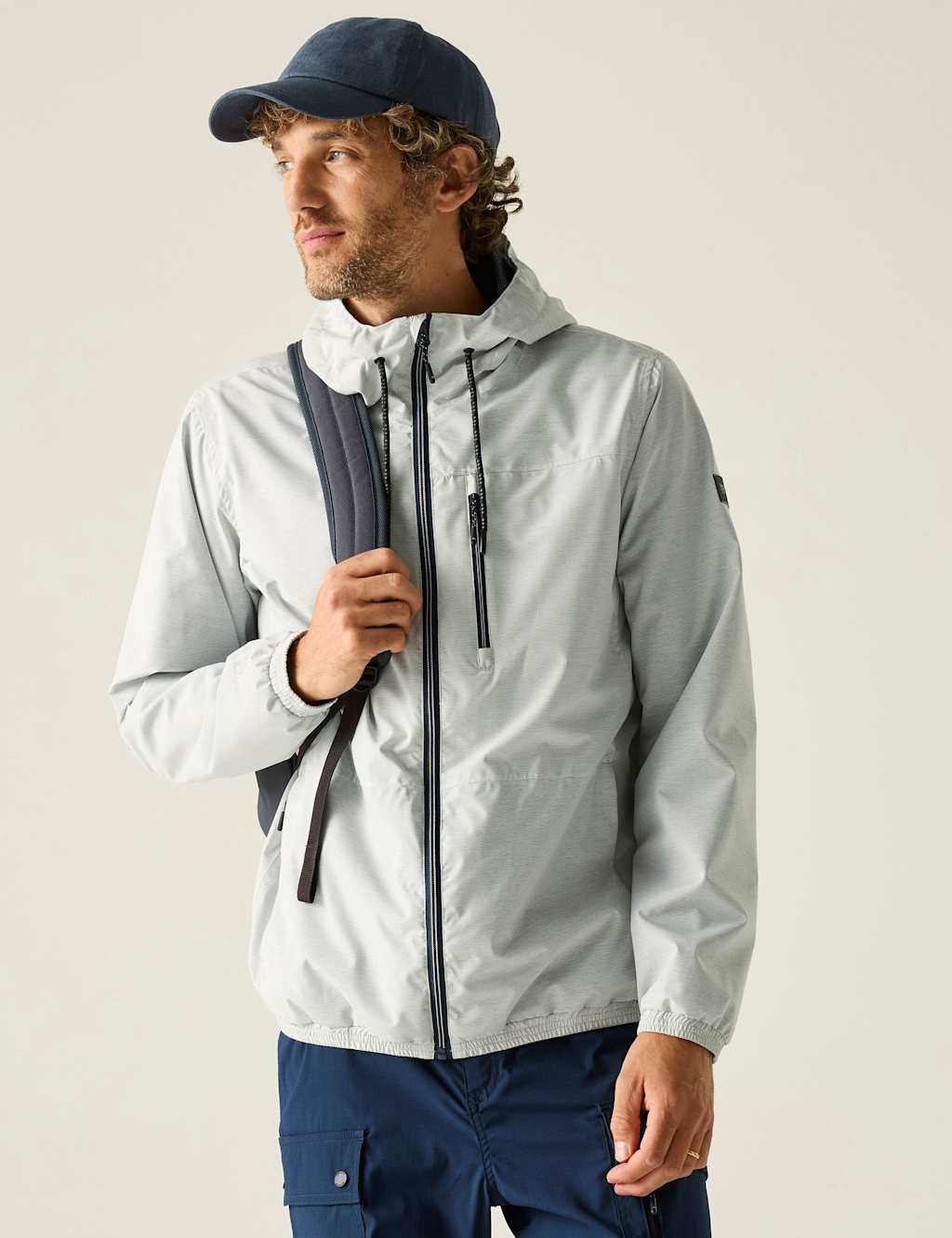 Regatta Men's Shorebay Waterproof Jacket - 3XL - Silver - Available at M&S