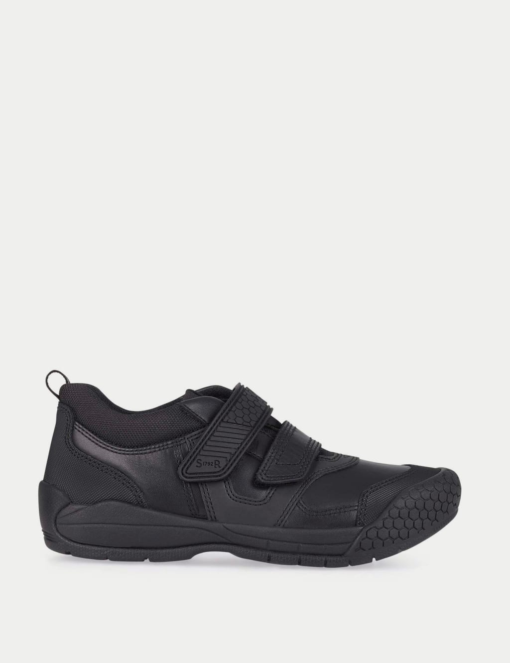 Kids Leather Riptape School Shoes 7 Small 4 Large Start Rite M S