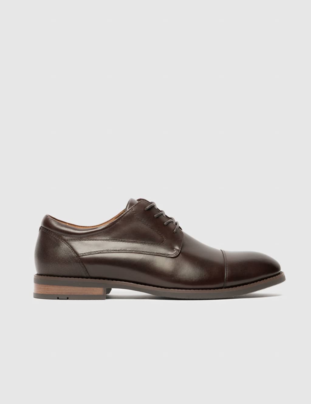 Rodd & Gunn Men's Leather Derby Shoes - 7 - Chocolate - Available at M&S