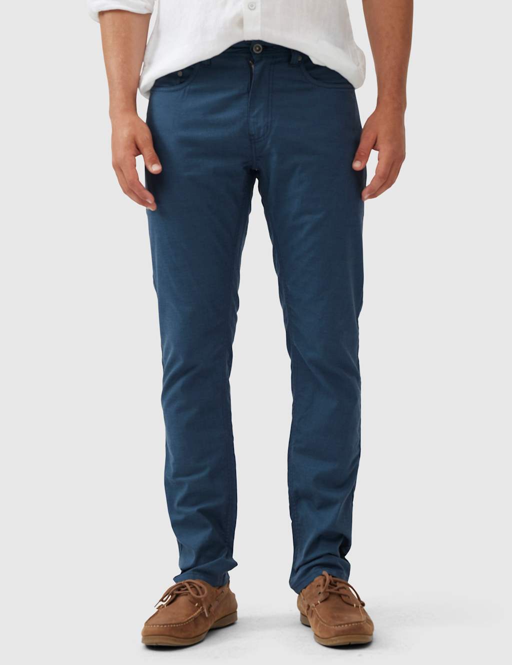Rodd & Gunn 5 Pocket Trousers Dark Blue