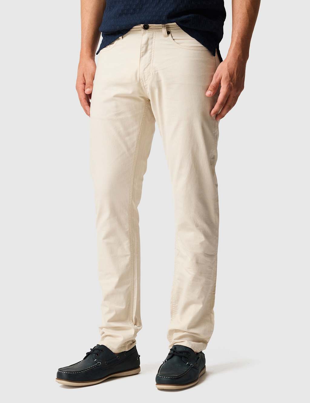Rodd & Gunn Men's 5 Pocket Jeans - 32 - Beige - Available at M&S