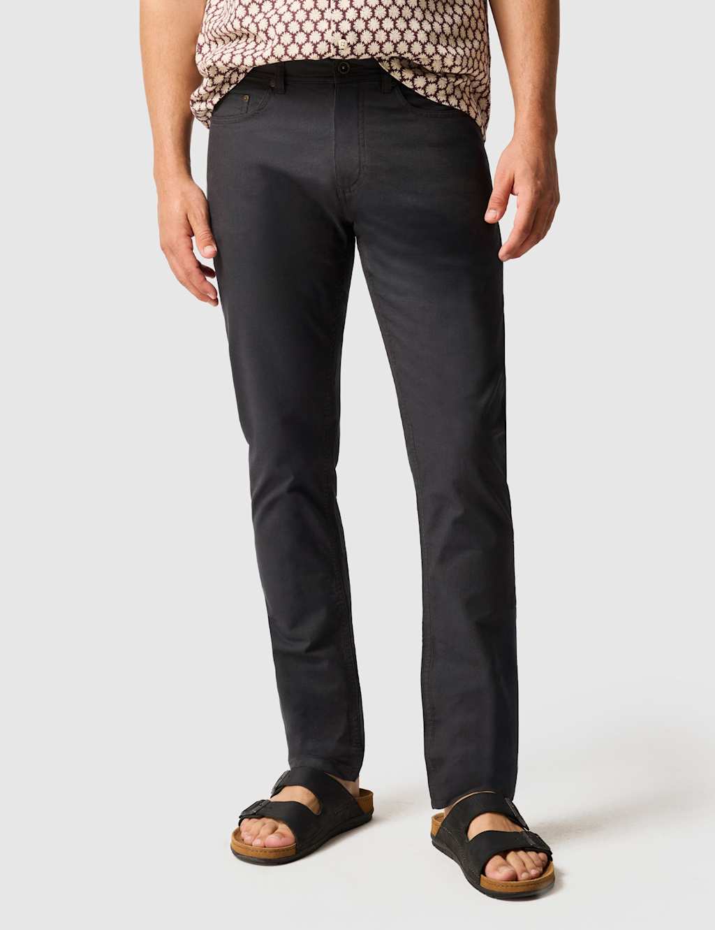 Rodd & Gunn Men's 5 Pocket Jeans - 30 - Dark Brown - Available at M&S