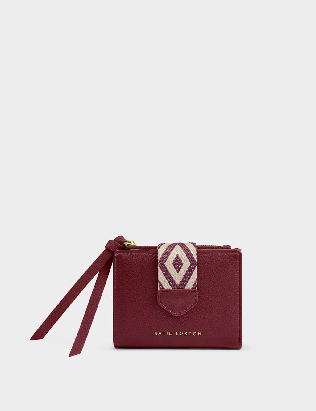 Katie Loxton Faux Leather Purse Cherry Red