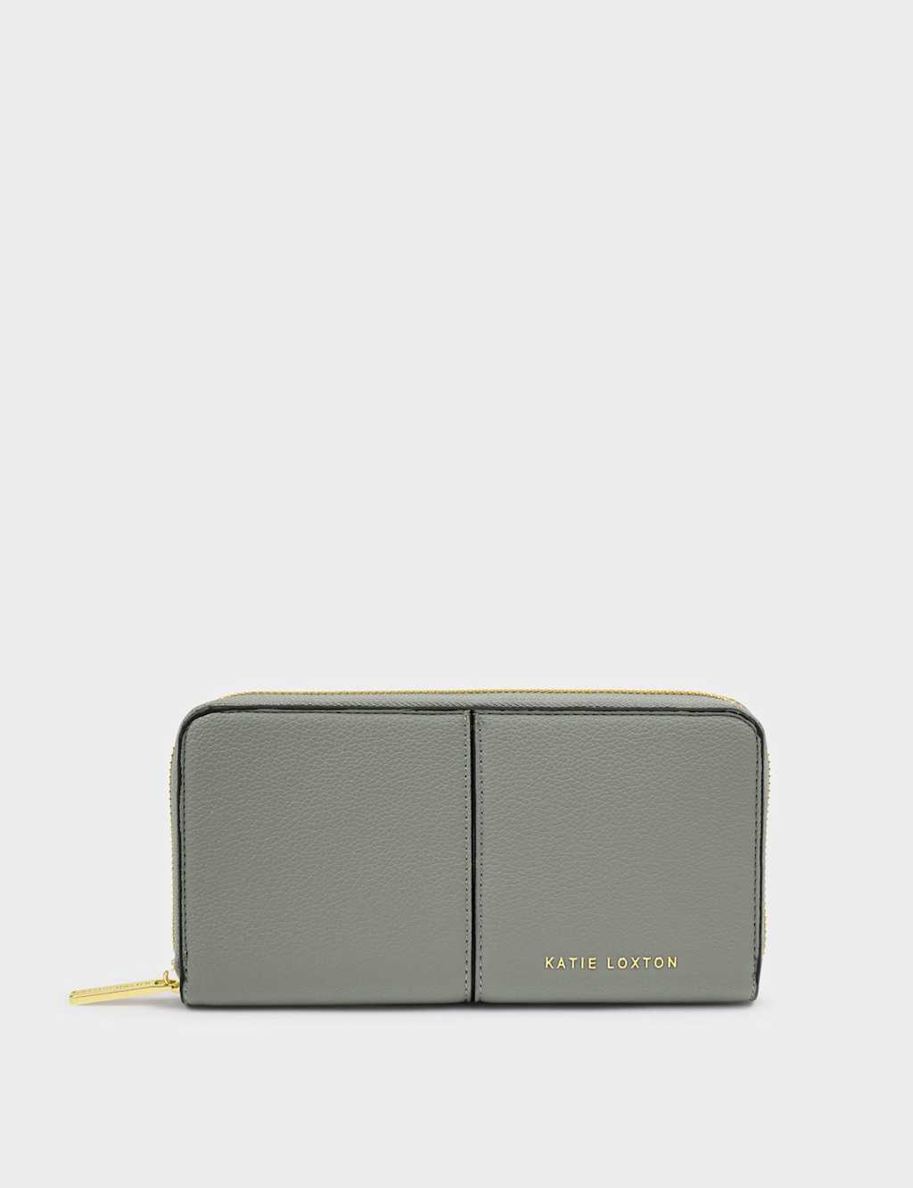 Katie Loxton Faux Leather Cardholder in Gift Box Green Mix