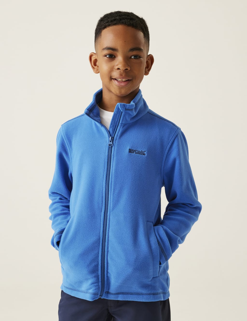 King II Funnel Neck Zip Fleece (3-13 Yrs)