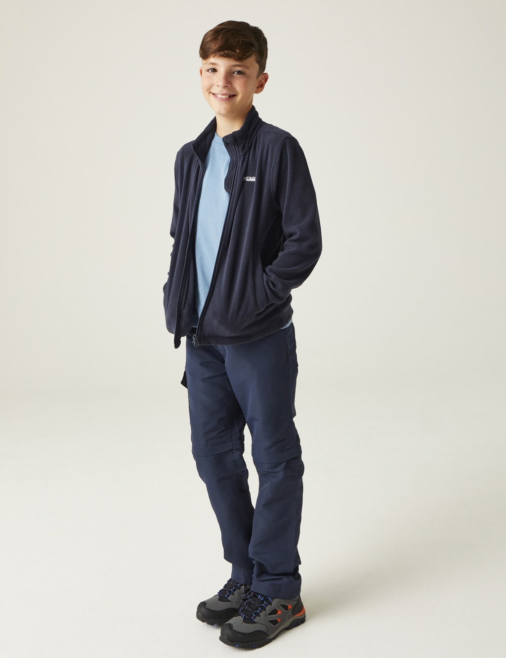 King II Funnel Neck Zip Fleece (3-13 Yrs)