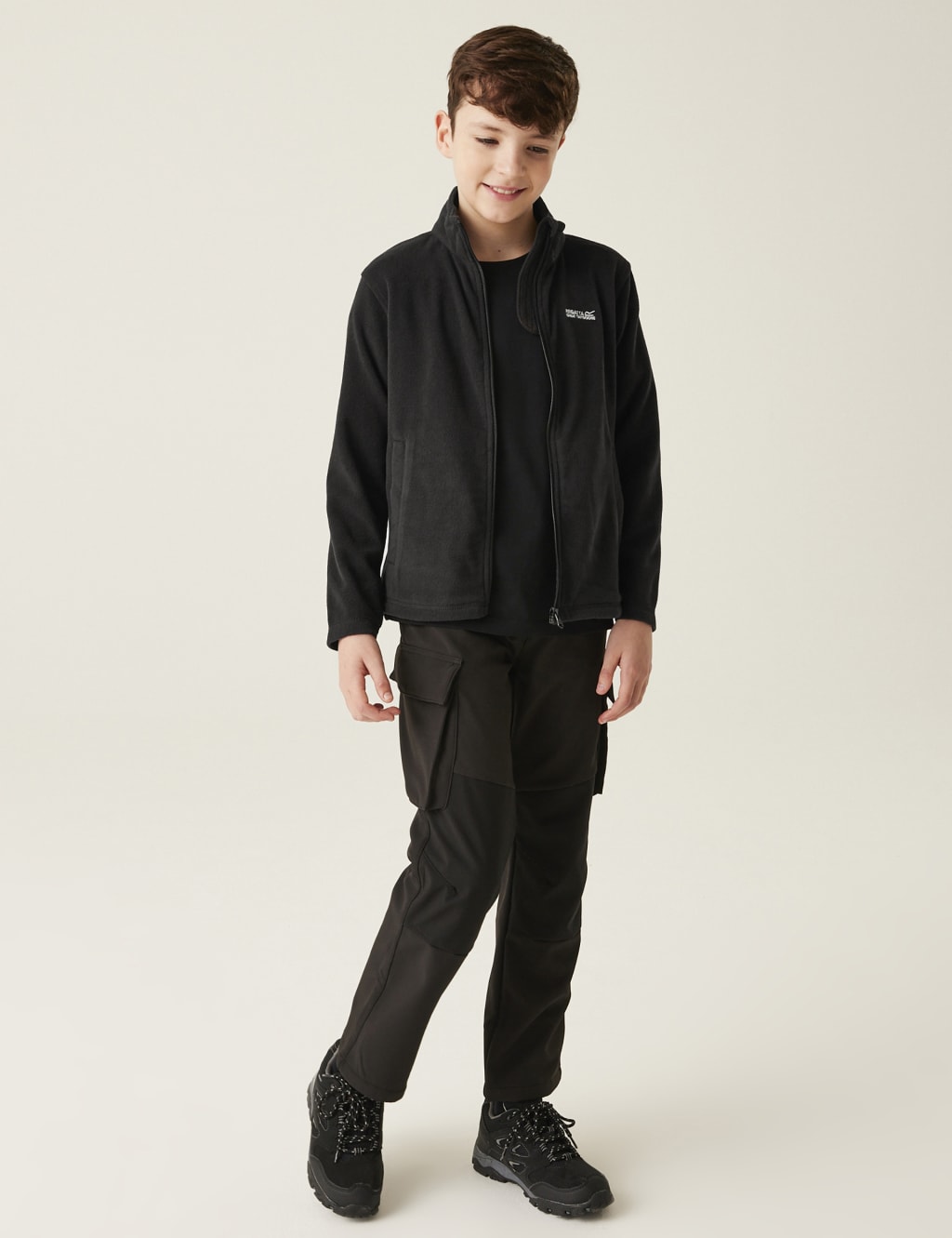 King II Funnel Neck Zip Fleece (3-13 Yrs)