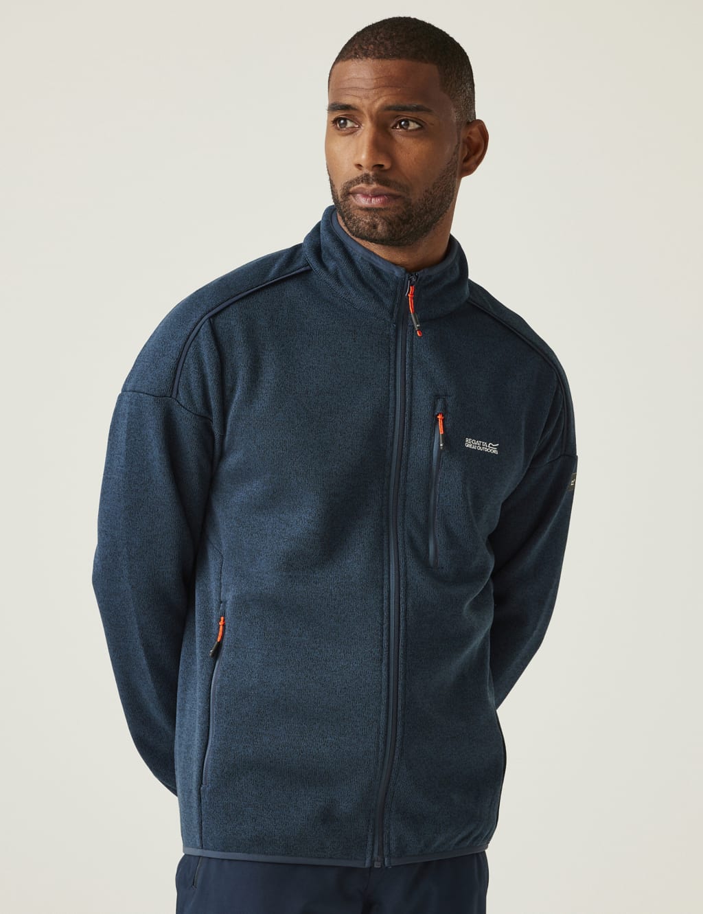 Kames Fleece Funnel Neck Zip Up Jacket