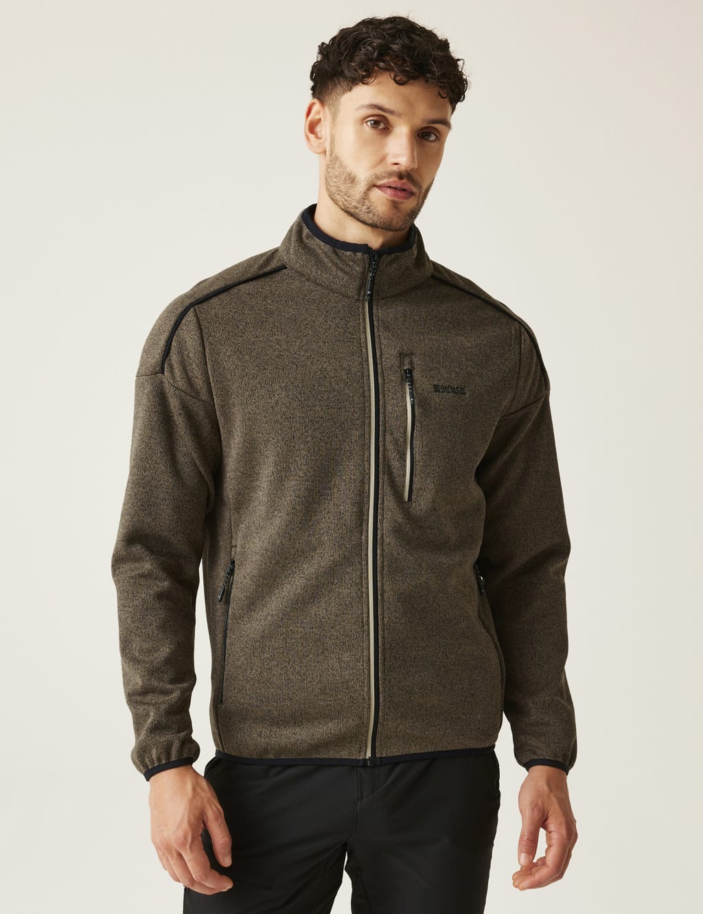 Kames Fleece Funnel Neck Zip Up Jacket