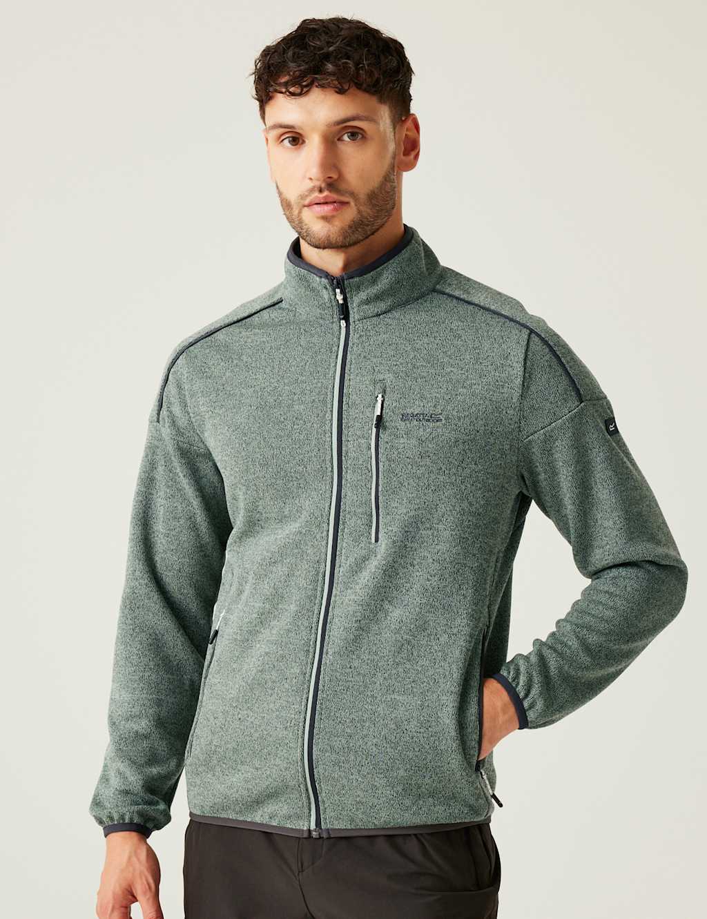 Kames Fleece Funnel Neck Zip Up Jacket