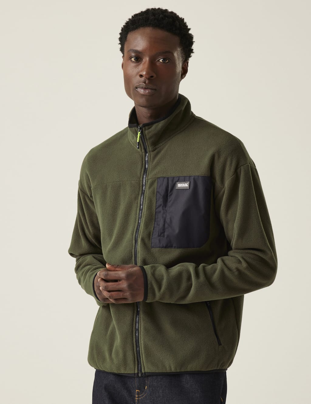 Frankie Zip Up Funnel Neck Fleece