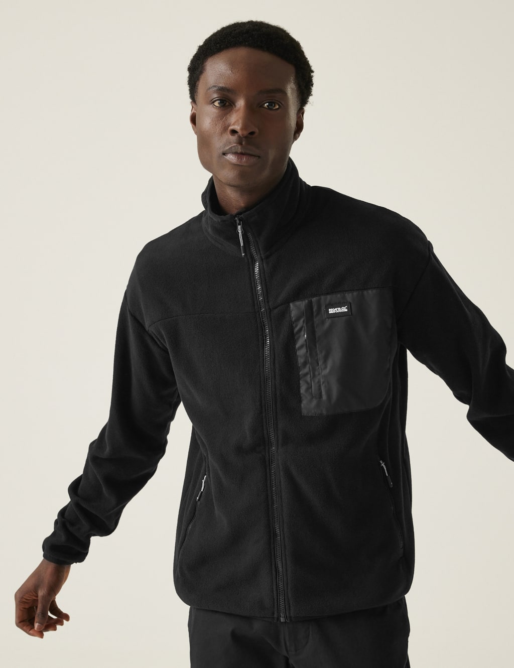 Frankie Zip Up Funnel Neck Fleece