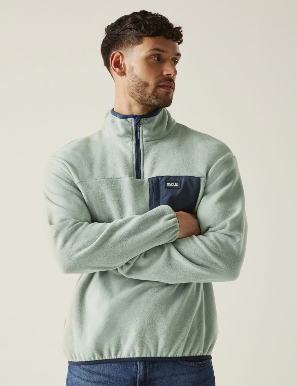 Frankie Half Zip Funnel Neck Micro Fleece