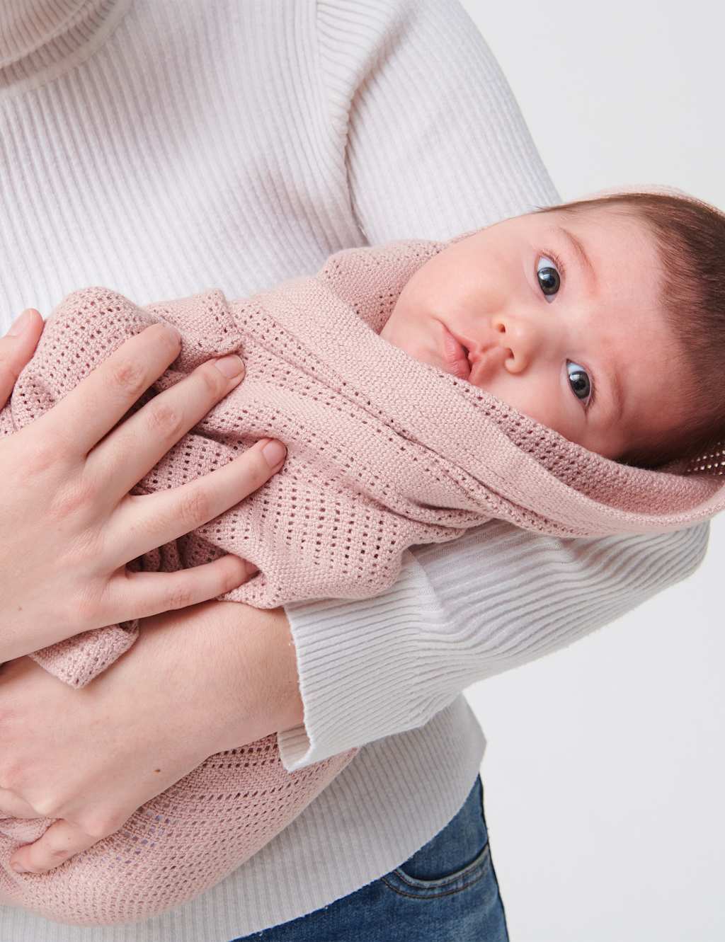 Cotton Blend Cellular Blanket