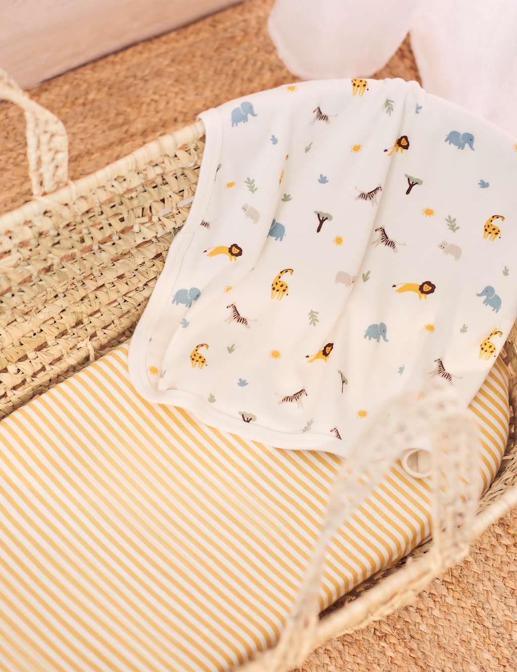 Cotton Blend Safari Shawl