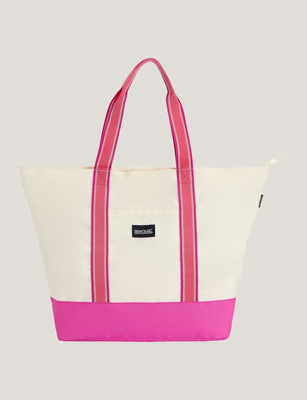 Regatta Women's Boulder Colour Block Tote Bag - Beige Mix - Available at M&S