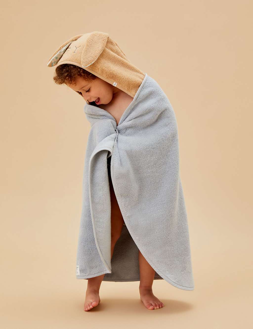 Pure Cotton Peter Rabbit Hooded Towel