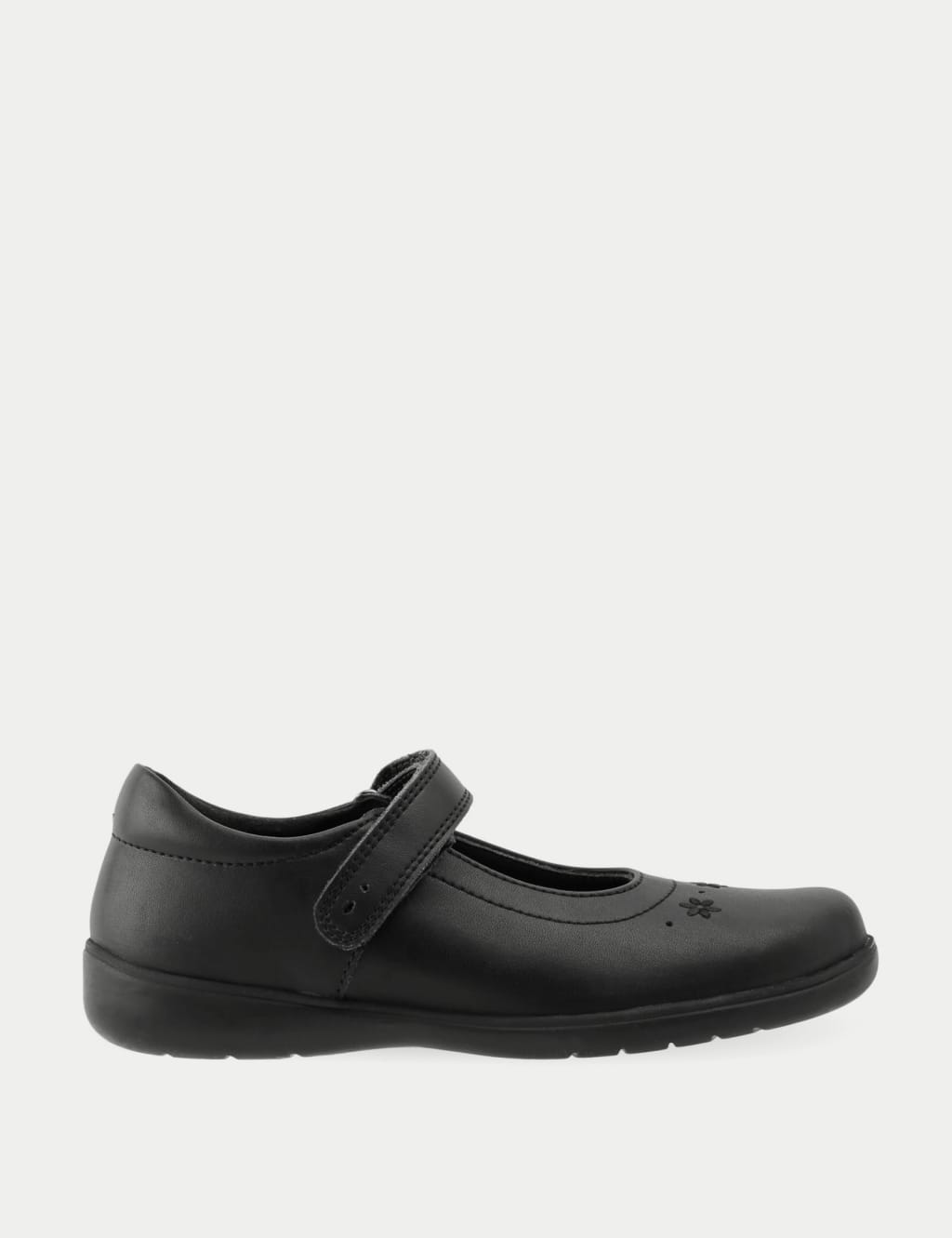 Kids' Mary Jane Riptape Schoolwear Shoes (9 Small - 3½ Large)