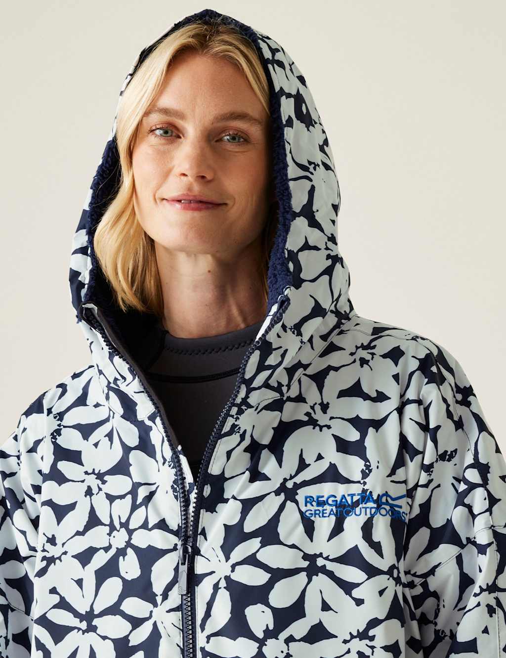 Waterproof Hooded Borg Lined Changing Robe