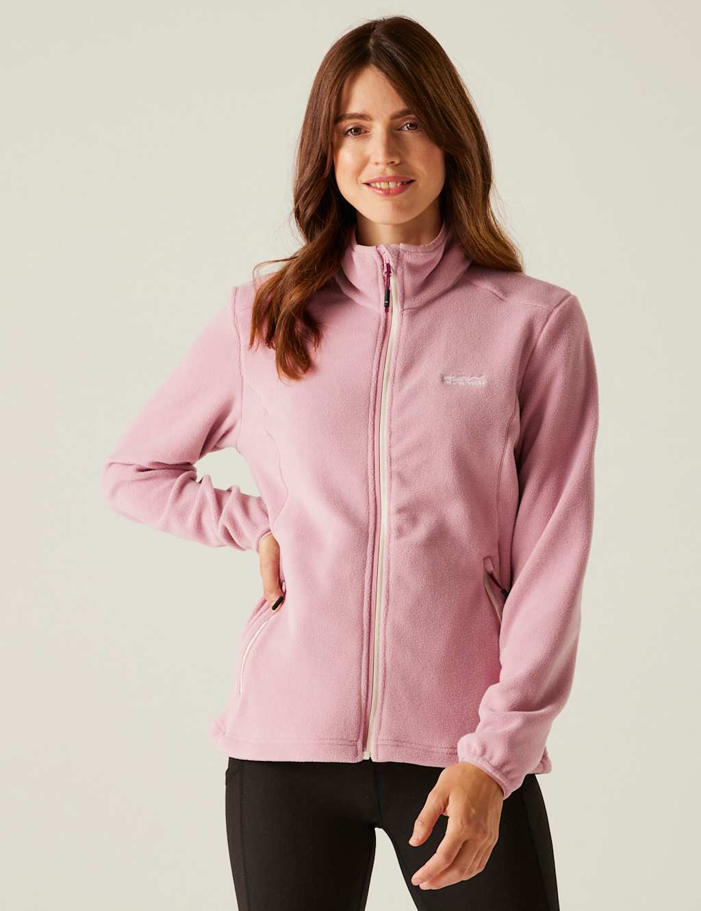 Floreo IV Zip Up Funnel Neck Fleece