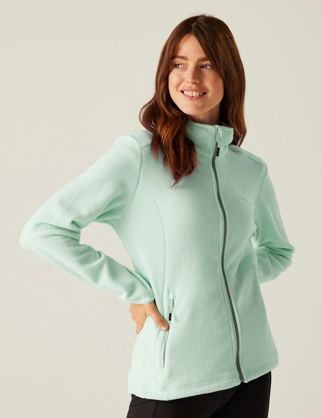 Floreo IV Zip Up Funnel Neck Fleece