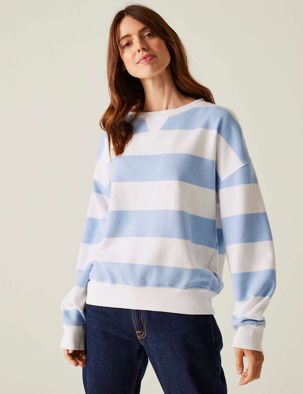 Avika II Cotton Rich Striped Jumper