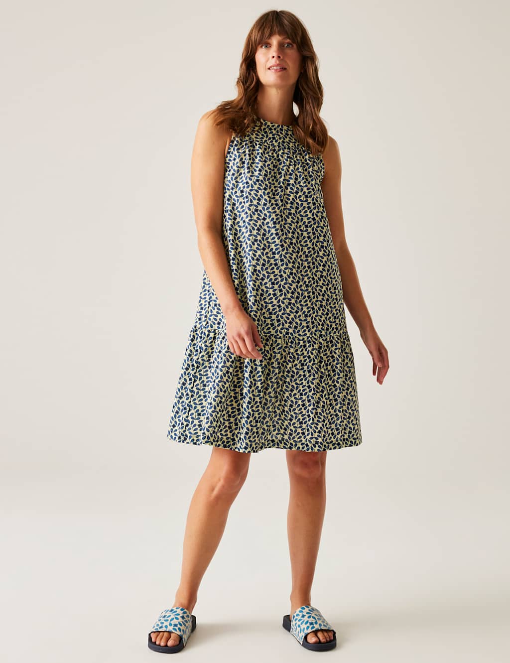 Orla Kiely Pure Cotton Floral Swing Dress