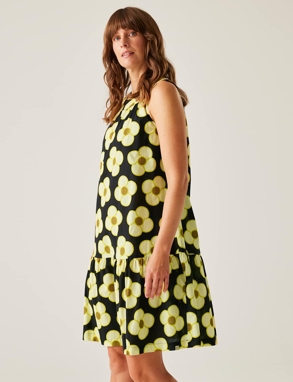Orla Kiely Pure Cotton Floral Swing Dress