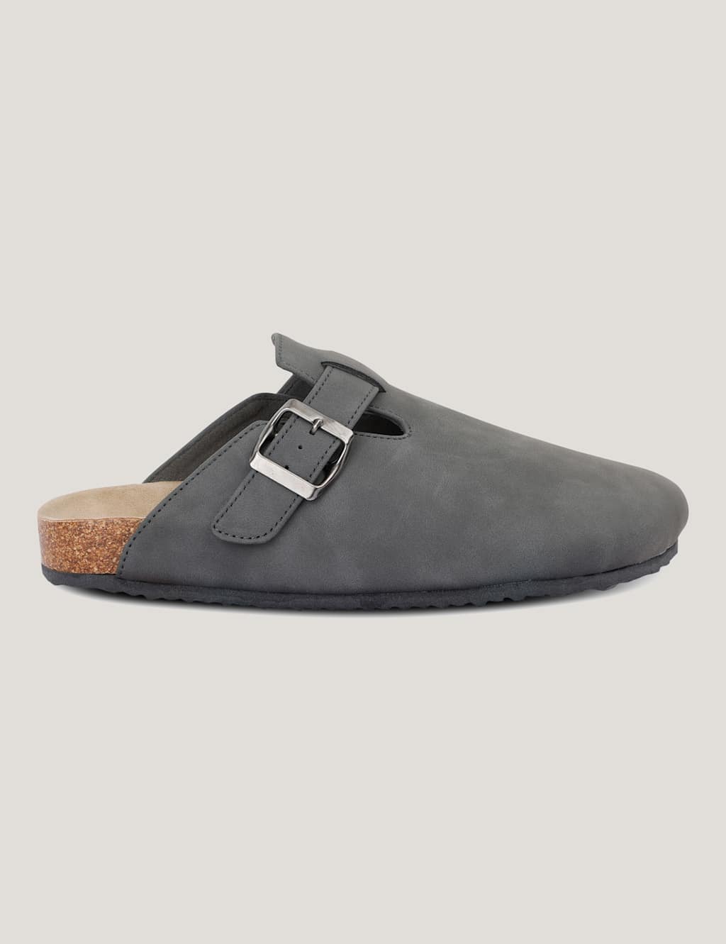 Kaber Buckle Flat Mules