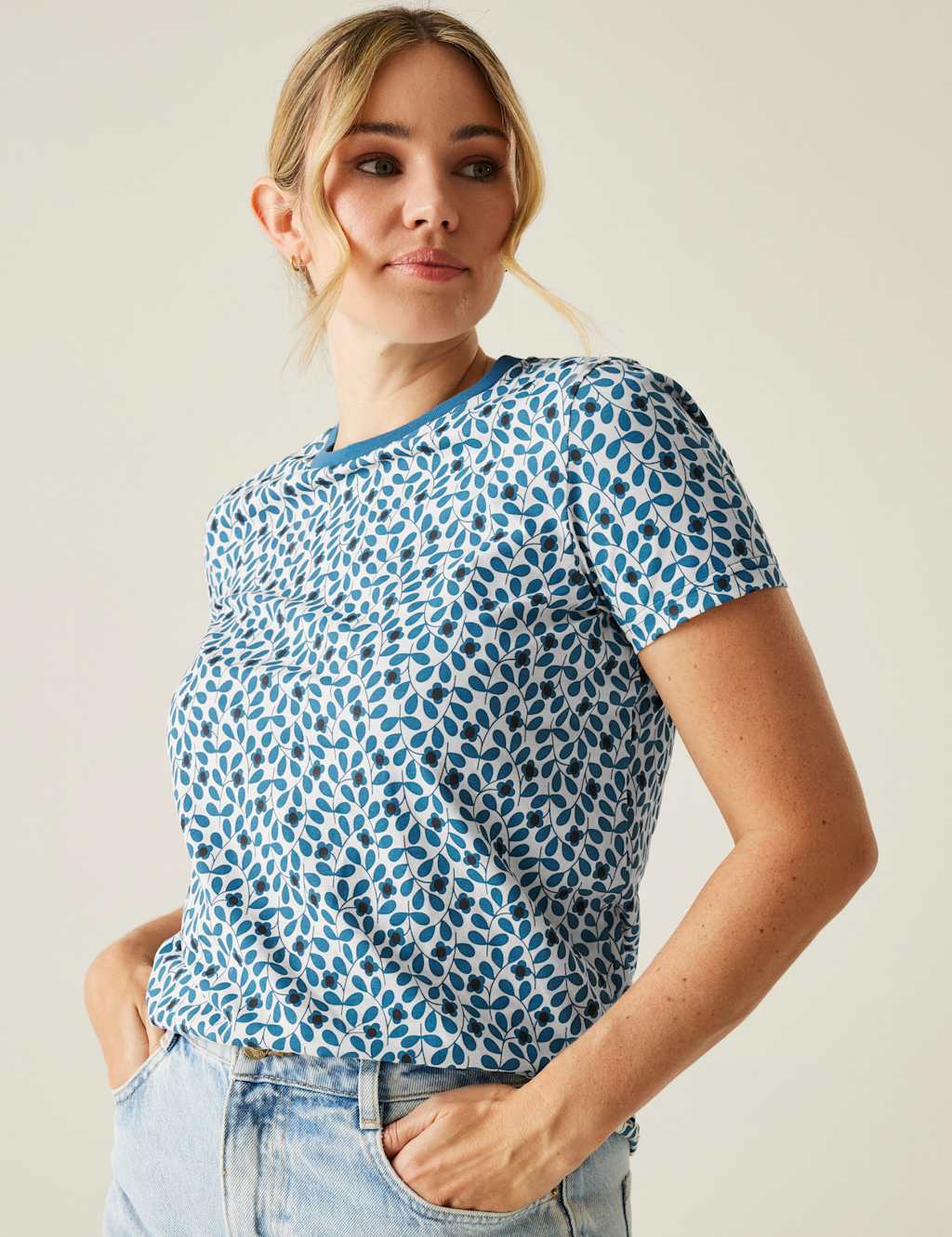 Orla Kiely Pure Cotton Floral T-Shirt