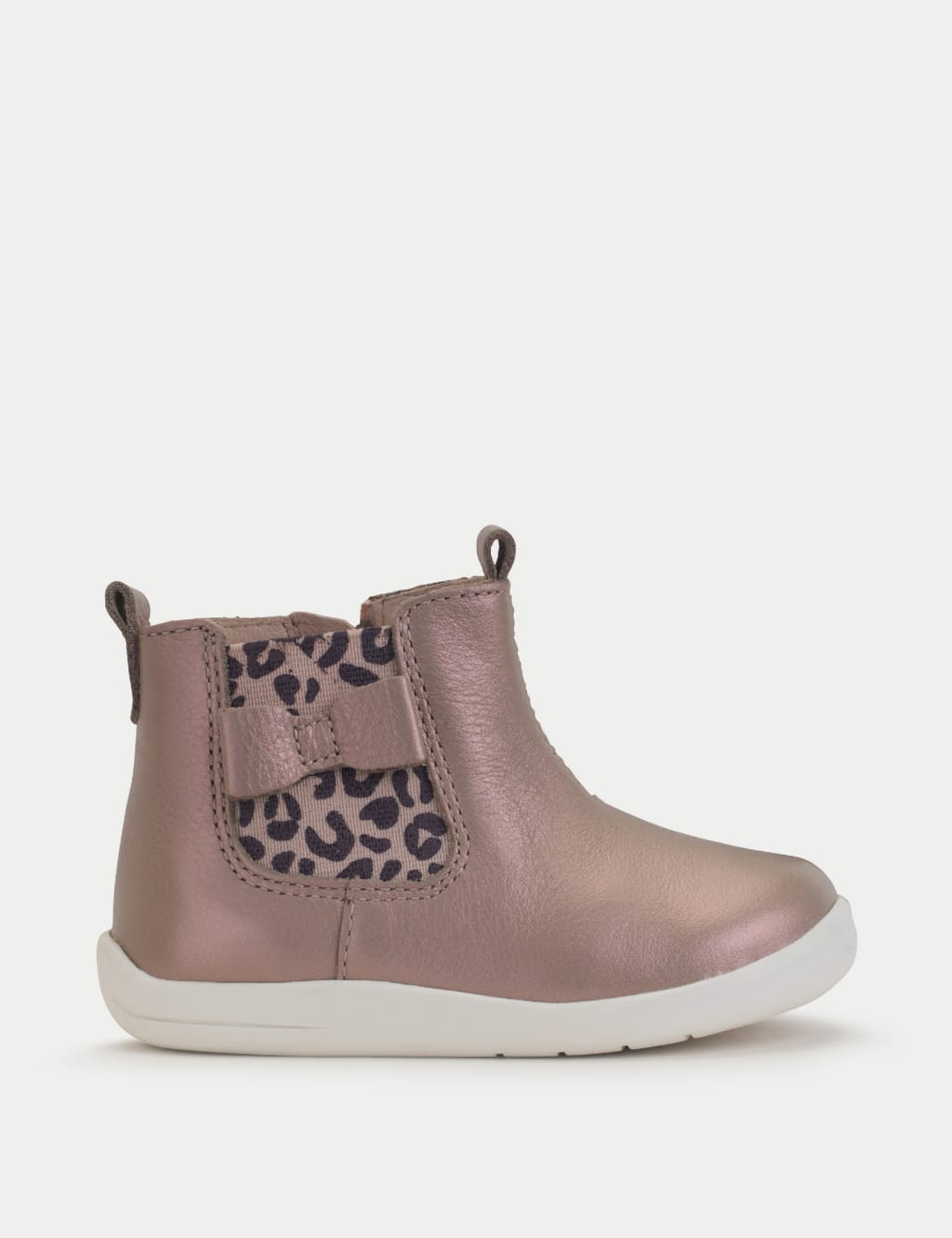 Kids' Leather Ankle Boots (4 Small - 8 Small)
