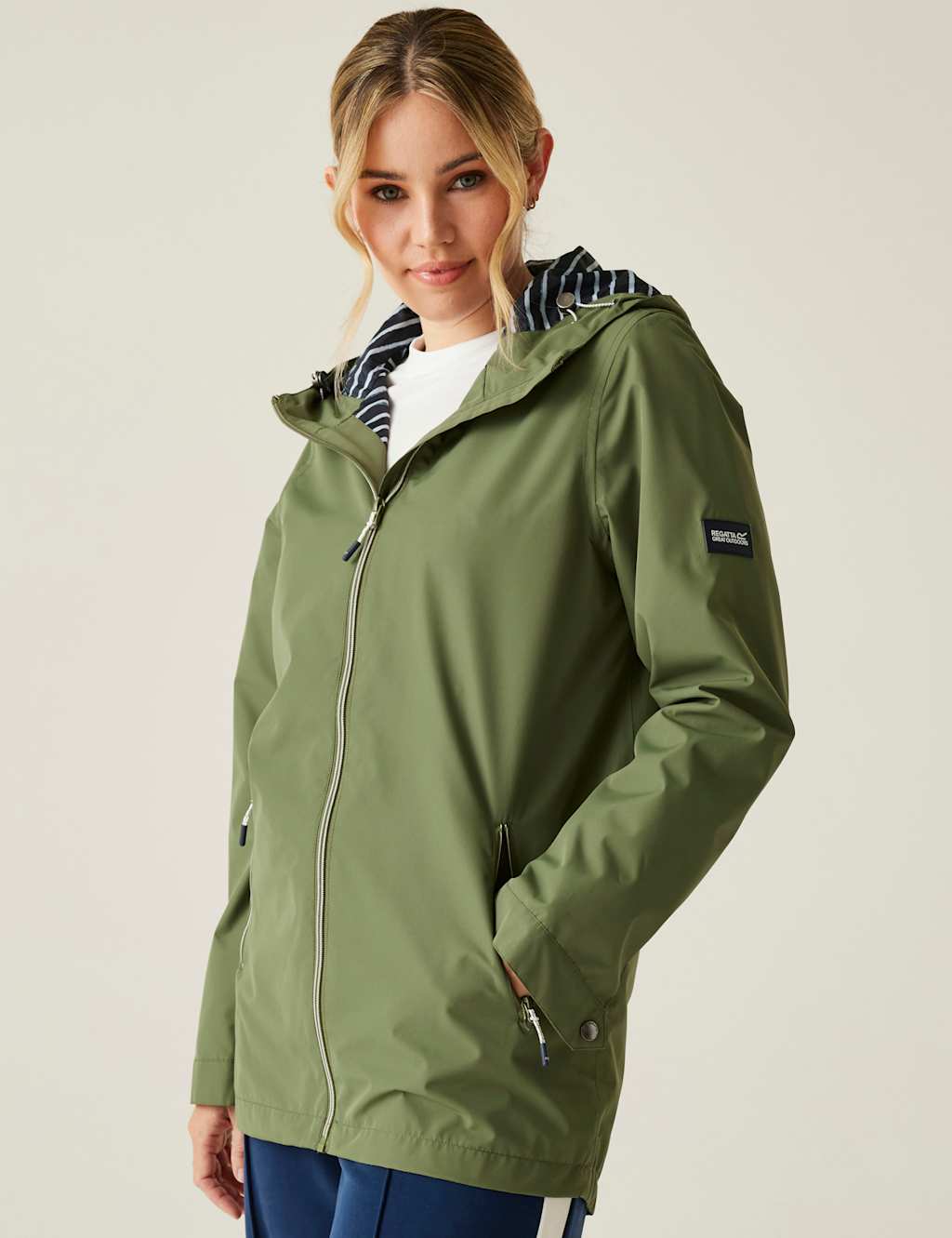 Brika Waterproof Hooded Raincoat