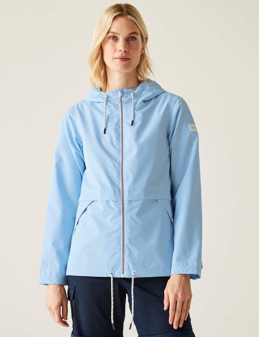 Bayletta II Waterproof Striped Raincoat