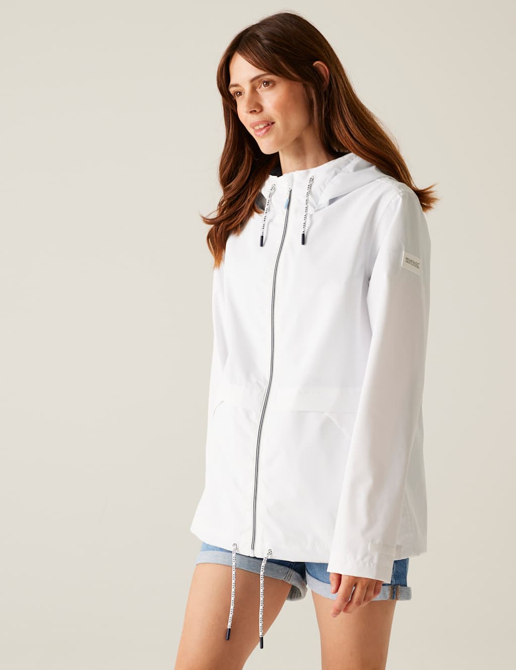 Bayletta II Waterproof Striped Raincoat