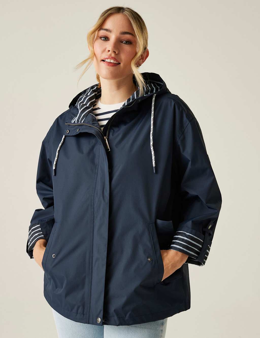 Sasry Waterproof Hooded Raincoat