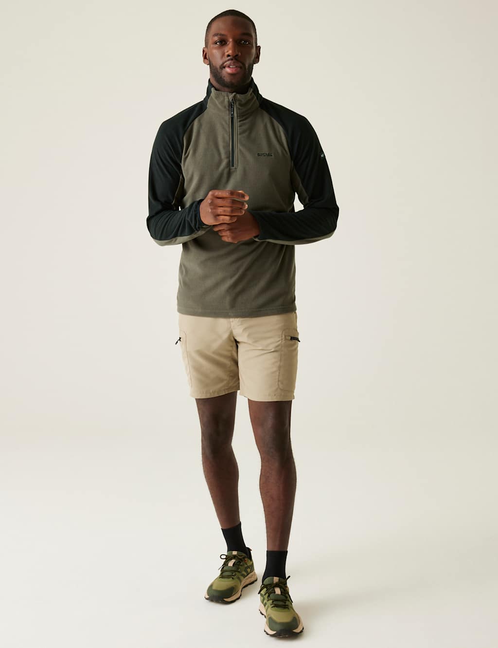 Elson II Funnel Neck Half Zip Fleece