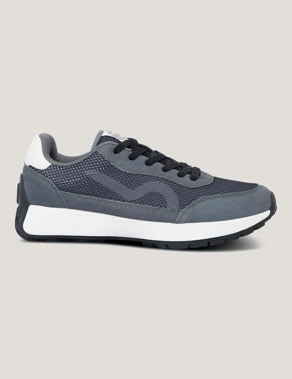 Marine Heritage Lace Up Trainers