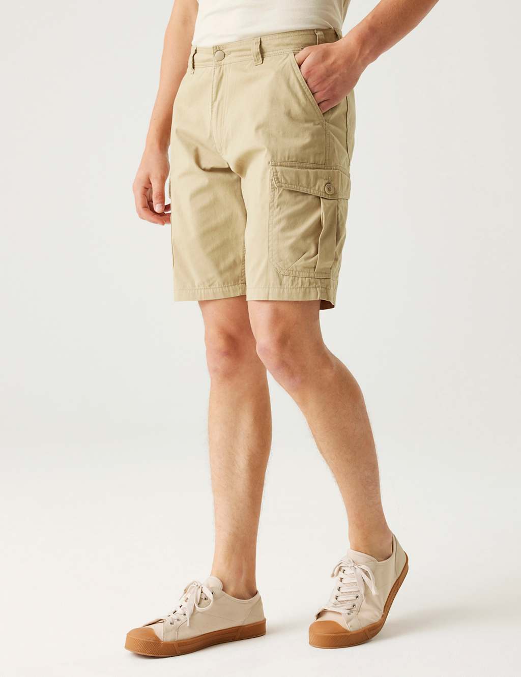 Ruwan Pure Cotton Cargo Shorts