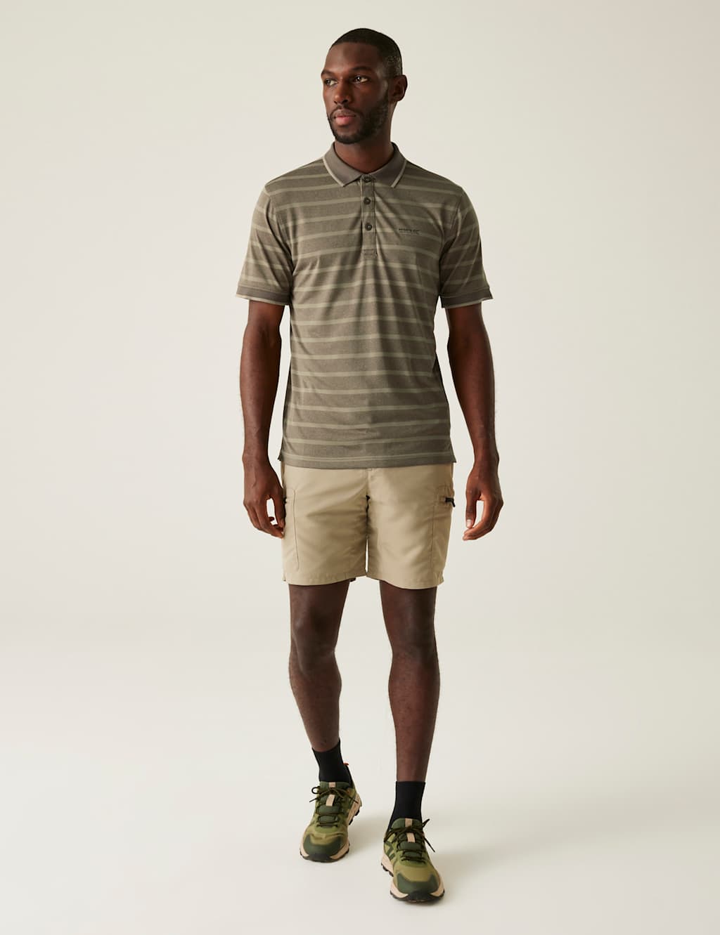Kildra Striped Tipped Polo Shirt