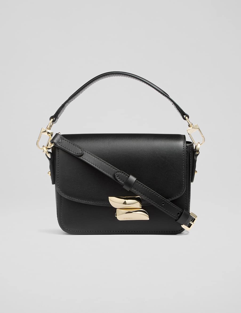 Lk Bennett Women's Leather Cross Body Bag - Black, Black