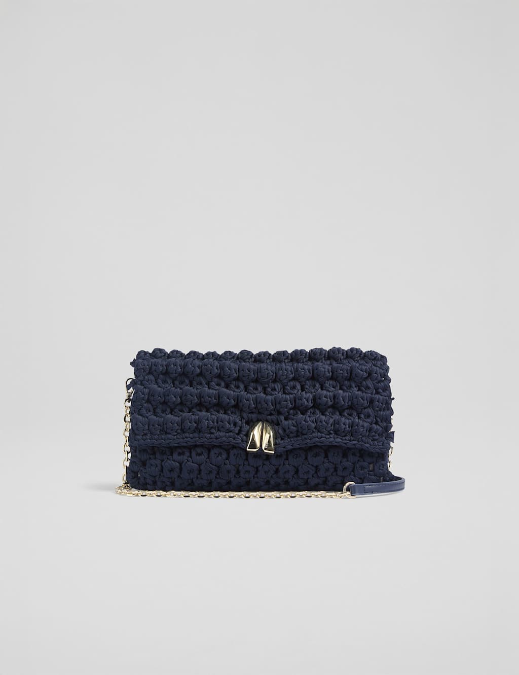 Crochet Woven Clutch Bag