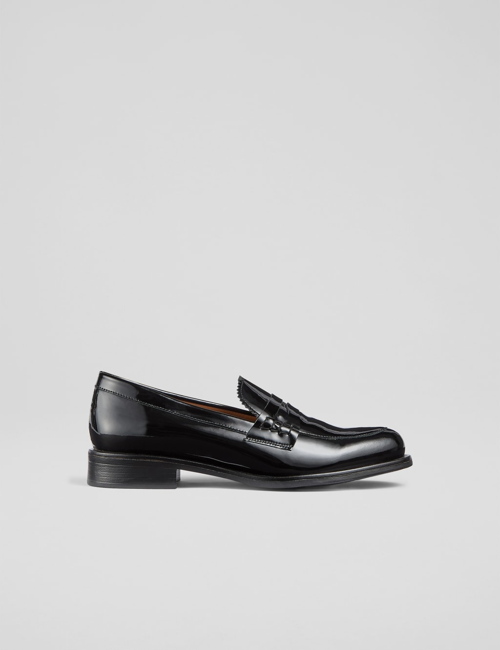 Leather Slip On Loafers