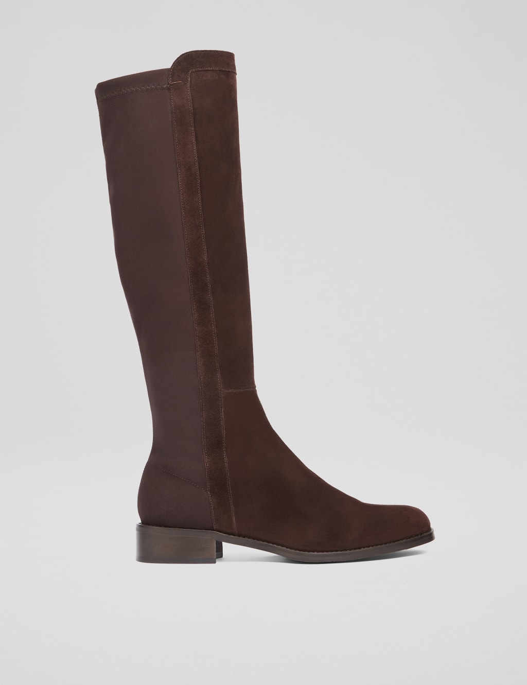 Leather Knee High Boots