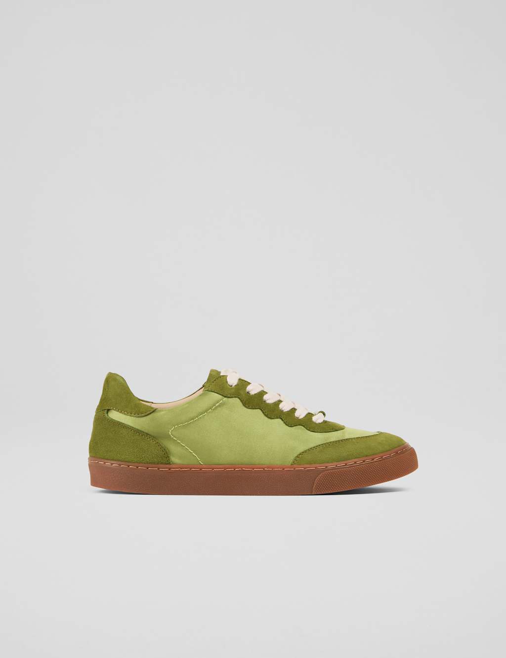 Suede Colour Block Trainers