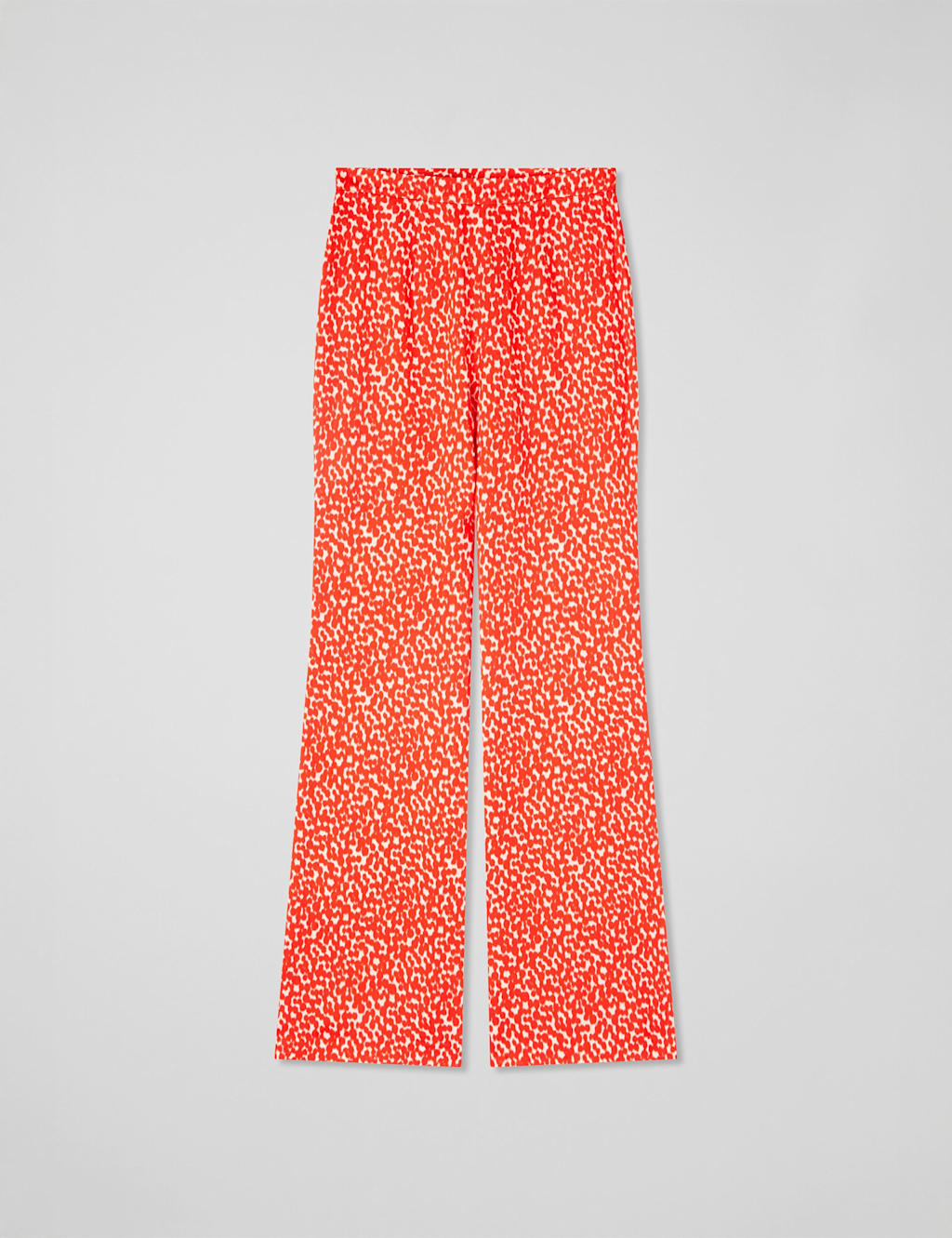 Crepe Printed Wide Leg Trousers